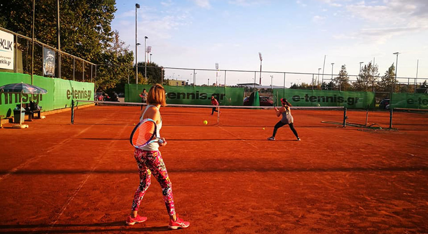 Tennis χωμάτινα γήπεδα Λάρισα Tennislife Club